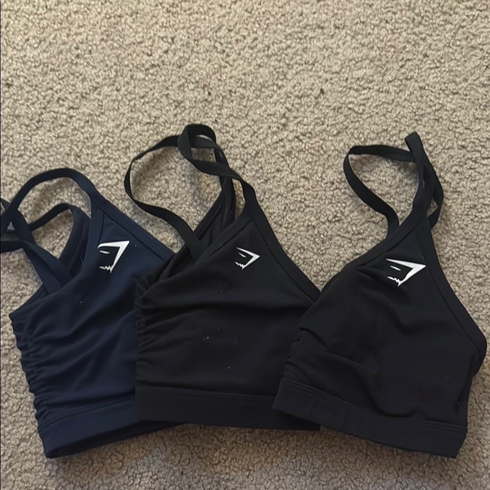 Gymshark Ruched Sports Bras